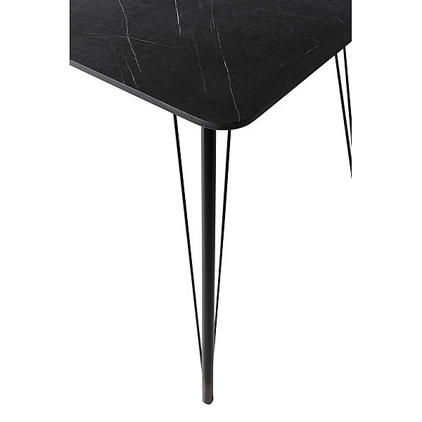 Обідній стіл Vetro Mebel TM-47 Чорний кварц-9