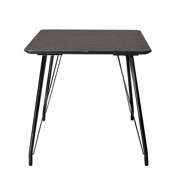 Обідній стіл Vetro Mebel TM-47 Чорний кварц-1