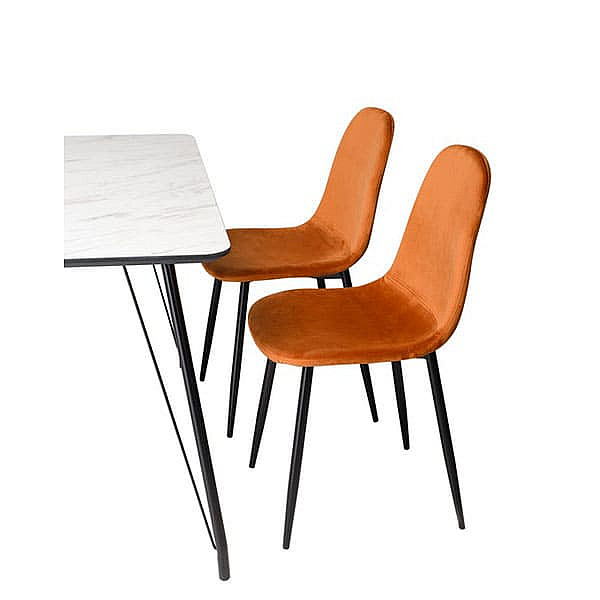 Обідній стіл Vetro Mebel TM-47 Білий мармур-7