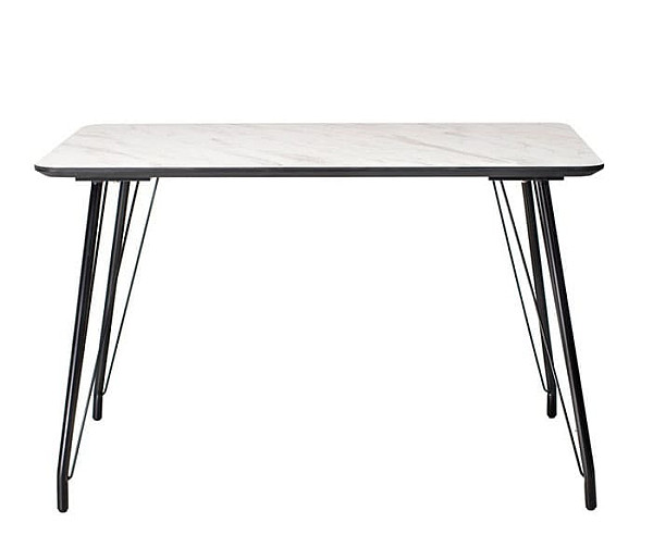 Обідній стіл Vetro Mebel TM-47 Білий мармур-1
