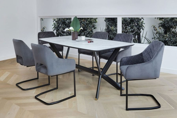 Обідній стіл Vetro Mebel TM-90 Аляска-1