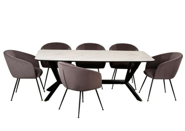 Обідній стіл Vetro Mebel TM-90 Аляска-23