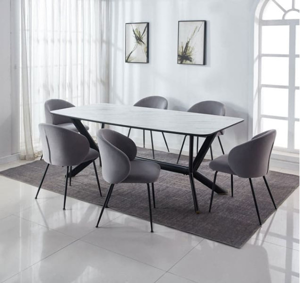 Обідній стіл Vetro Mebel TM-90 Аляска-10