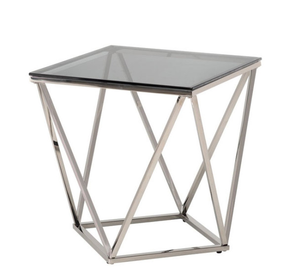 Журнальний стіл Vetro Mebel CP-2 Тоноване - срібло-11