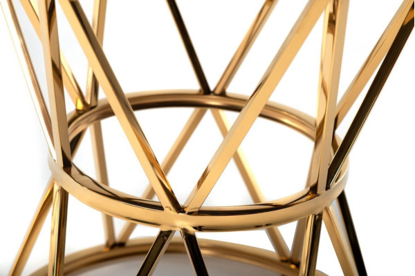 Журнальный cтол Vetro Mebel CH-1 Черный - золото-2