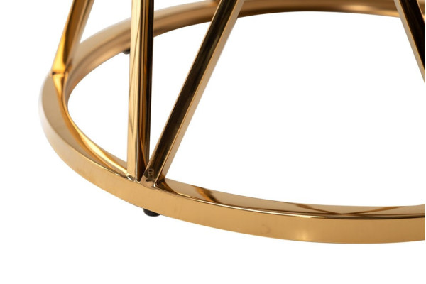 Журнальный cтол Vetro Mebel CH-1 Черный - золото-1