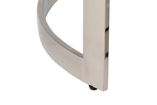 Комплект журнальних столів Vetro Mebel CI-1 Білий мармур - срібло-11