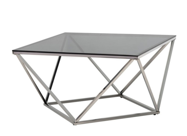 Журнальний стіл Vetro Mebel CP-1 Тоноване - срібло-7