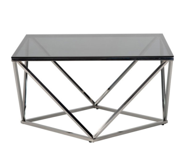 Журнальний стіл Vetro Mebel CP-1 Тоноване - срібло-6