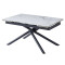 Керамический стол раскладной обеденный Vetro Mebel TML-819-1 Вайт клауд-черный-2-thumb