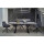 Керамический стол раскладной обеденный Vetro Mebel Олимпия ТМL-985 ребекка грей-черный