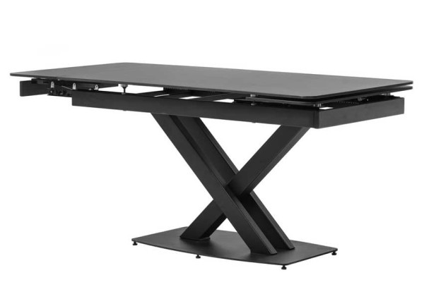 Керамический стол раскладной обеденный Vetro Mebel TML-817 Черный оникс-9