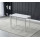 Керамический стол обеденный Vetro Mebel TM-110 Белый мрамор-белый