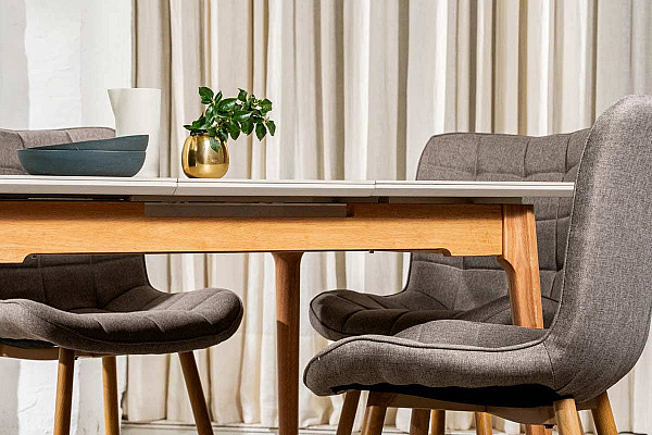 Керамічний стіл розкладний обідній Vetro Mebel TM-120 Бардиліо лайт-бук-19