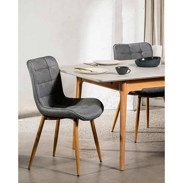 Керамічний стіл розкладний обідній Vetro Mebel TM-120 Бардиліо лайт-бук-23