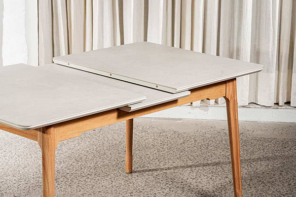 Керамічний стіл розкладний обідній Vetro Mebel TM-120 Бардиліо лайт-бук-17