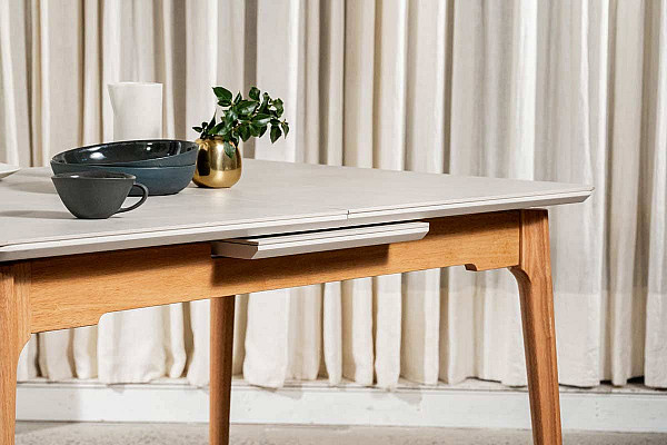 Керамічний стіл розкладний обідній Vetro Mebel TM-120 Бардиліо лайт-бук-25