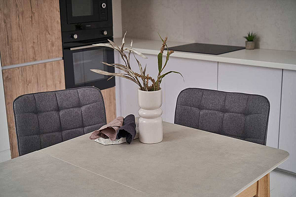 Керамічний стіл розкладний обідній Vetro Mebel TM-120 Бардиліо лайт-бук-27