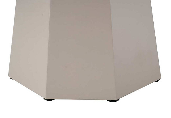 Круглый стол обеденный Vetro Mebel TM-200 Полиуретановый МДФ Теплый песок-16