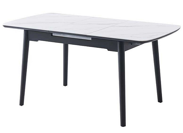 Раскладной обеденный cтол Vetro Mebel TM-76 Белый мрамор-9