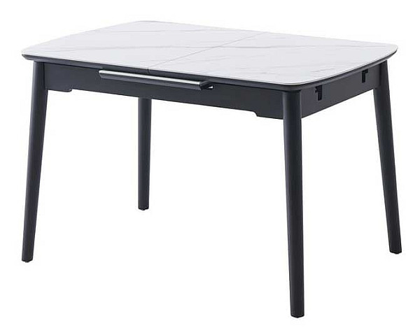Раскладной обеденный cтол Vetro Mebel TM-76 Белый мрамор-6