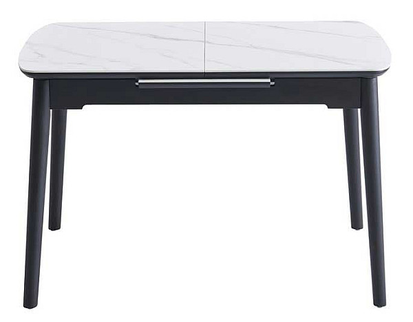 Раскладной обеденный cтол Vetro Mebel TM-76 Белый мрамор-5