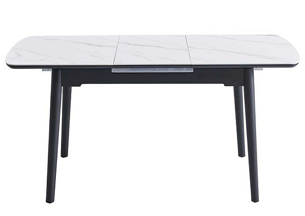 Раскладной обеденный cтол Vetro Mebel TM-76 Белый мрамор-8