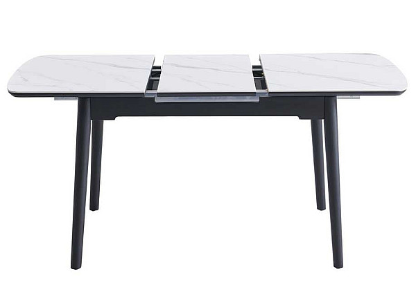 Раскладной обеденный cтол Vetro Mebel TM-76 Белый мрамор-7
