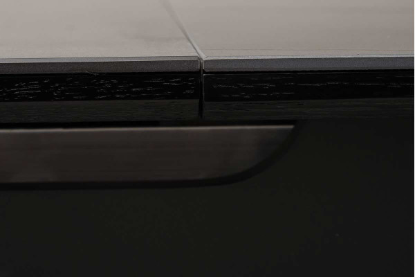 Раскладной обеденный cтол Vetro Mebel TM-76 Черный оникс-9