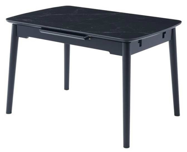 Раскладной обеденный cтол Vetro Mebel TM-76 Черный оникс-5