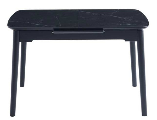 Раскладной обеденный cтол Vetro Mebel TM-76 Черный оникс-4