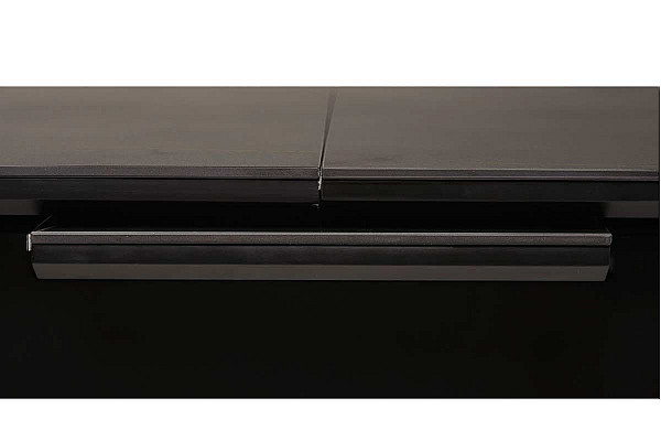 Керамический стол раскладной обеденный Vetro Mebel TM-85 Черный оникс-8