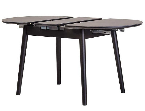 Керамический стол раскладной обеденный Vetro Mebel TM-85 Черный оникс-5