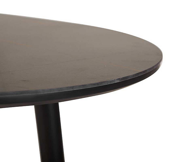 Керамический стол раскладной обеденный Vetro Mebel TM-85 Черный оникс-6