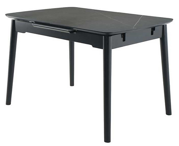 Керамічний стіл розкладний обідній Vetro Mebel TM-87-1 Айс грейс-3