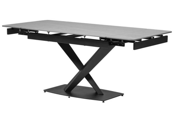 Керамический стол раскладной обеденный Vetro Mebel TML-809 Айс грей-4