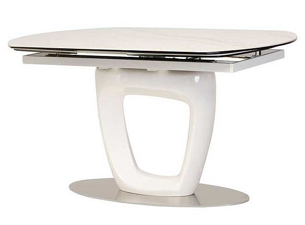 Раскладной обеденный стол Vetro Mebel TML-825 Белый-7