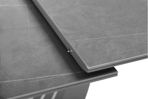 Керамічний стіл розкладний обідній Vetro Mebel TML-866 Айс грей-6