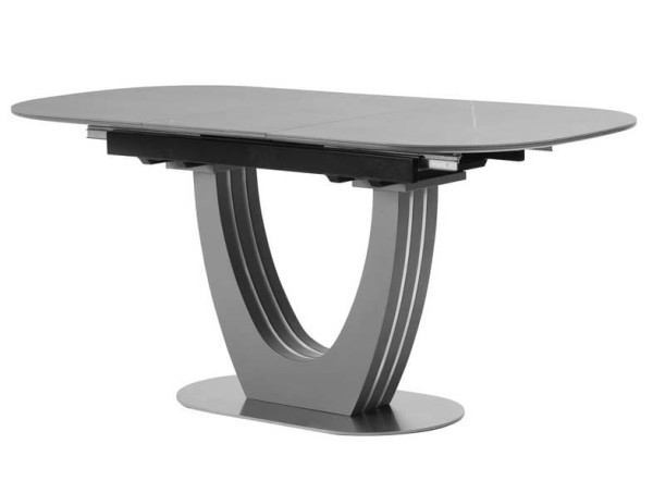 Керамічний стіл розкладний обідній Vetro Mebel TML-866 Айс грей-5