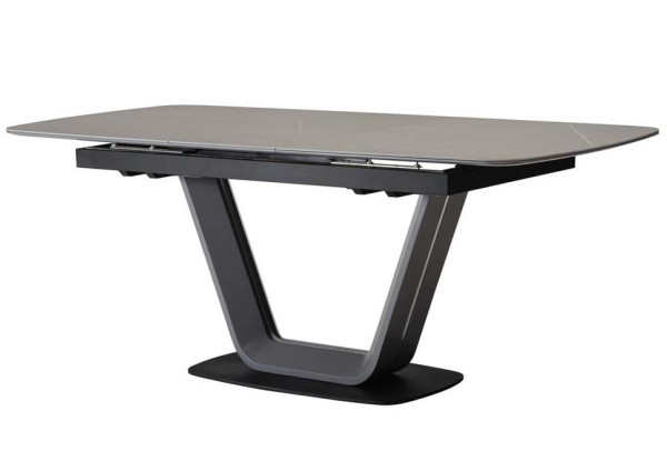 Керамічний стіл розкладний обідній Vetro Mebel TML-870 Айс грей-9