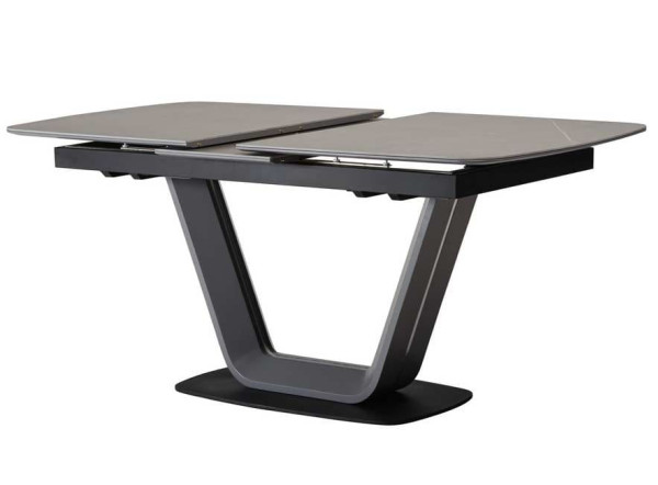 Керамічний стіл розкладний обідній Vetro Mebel TML-870 Айс грей-8