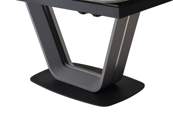 Керамічний стіл розкладний обідній Vetro Mebel TML-870 Айс грей-13