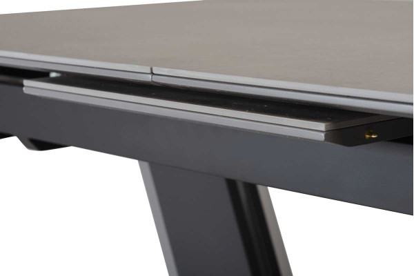 Керамічний стіл розкладний обідній Vetro Mebel TML-870 Айс грей-12