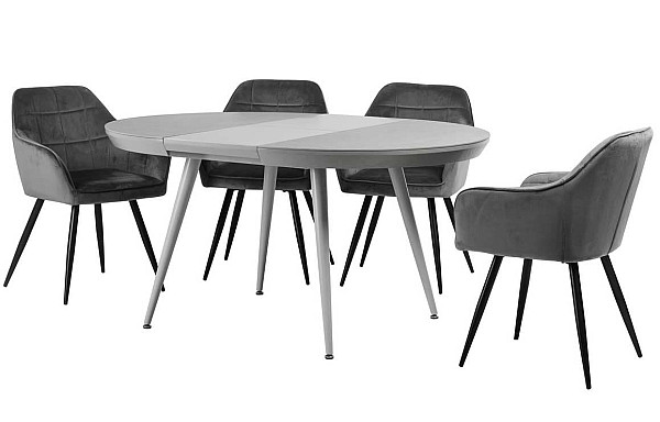 Розкладний обідній стіл Vetro Mebel TML-875-0