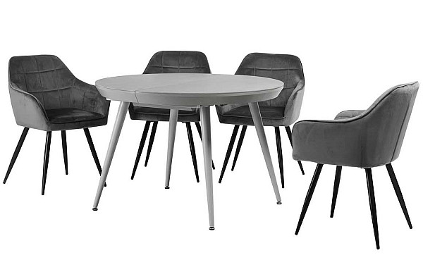 Розкладний обідній стіл Vetro Mebel TML-875-1