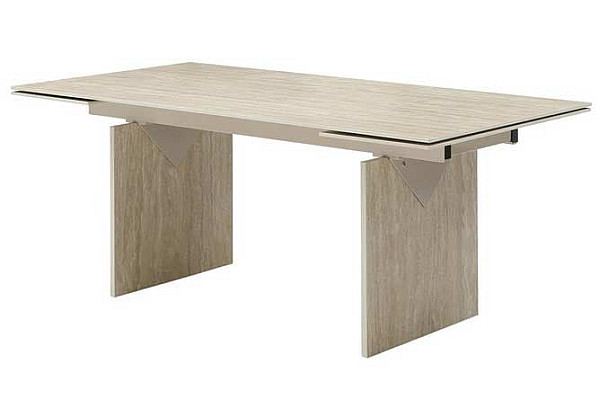 Керамічний стіл обідній Vetro Mebel Данте TML-980 Травентин-15