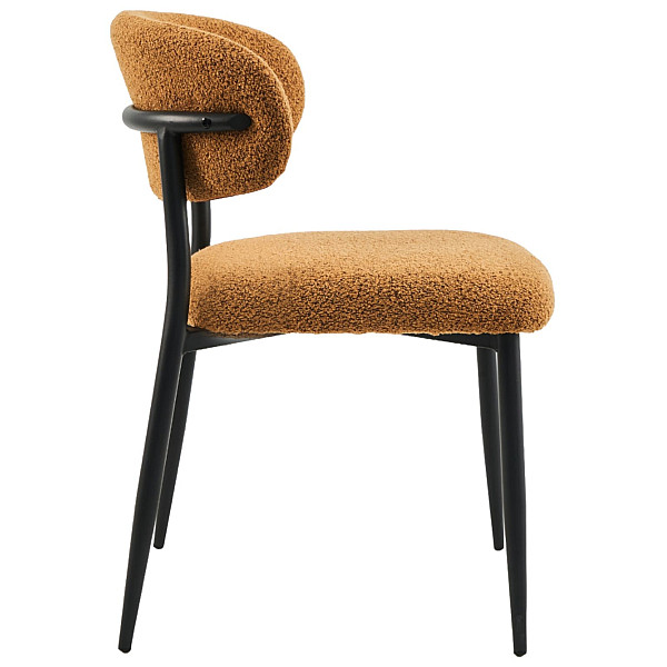 Стул Vetro Mebel M-100 Горчичный ткань букле-8