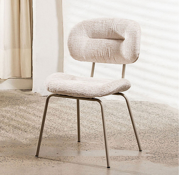 Стул Vetro Mebel M-120 Жемчужный-капучино ткань-2