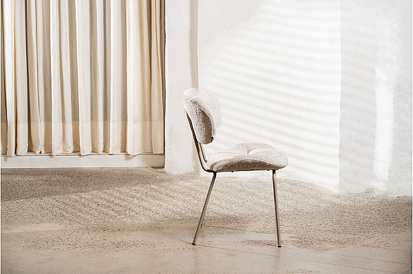 Стул Vetro Mebel M-120 Жемчужный-капучино ткань-4