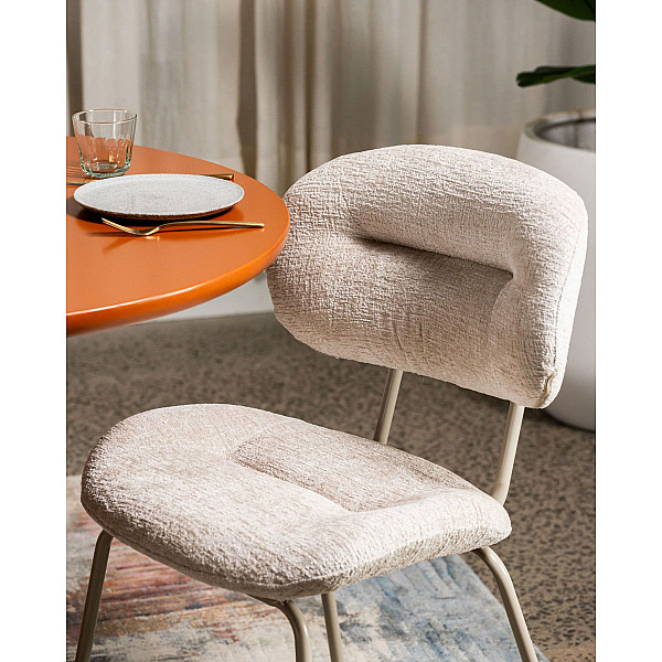 Стул Vetro Mebel M-120 Жемчужный-капучино ткань-7